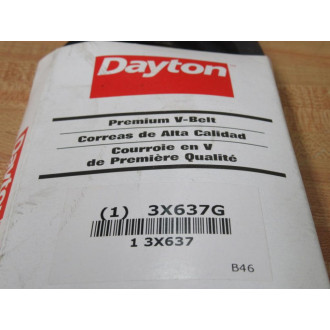 Dayton 3X637G B46 V-Belt 3X637
