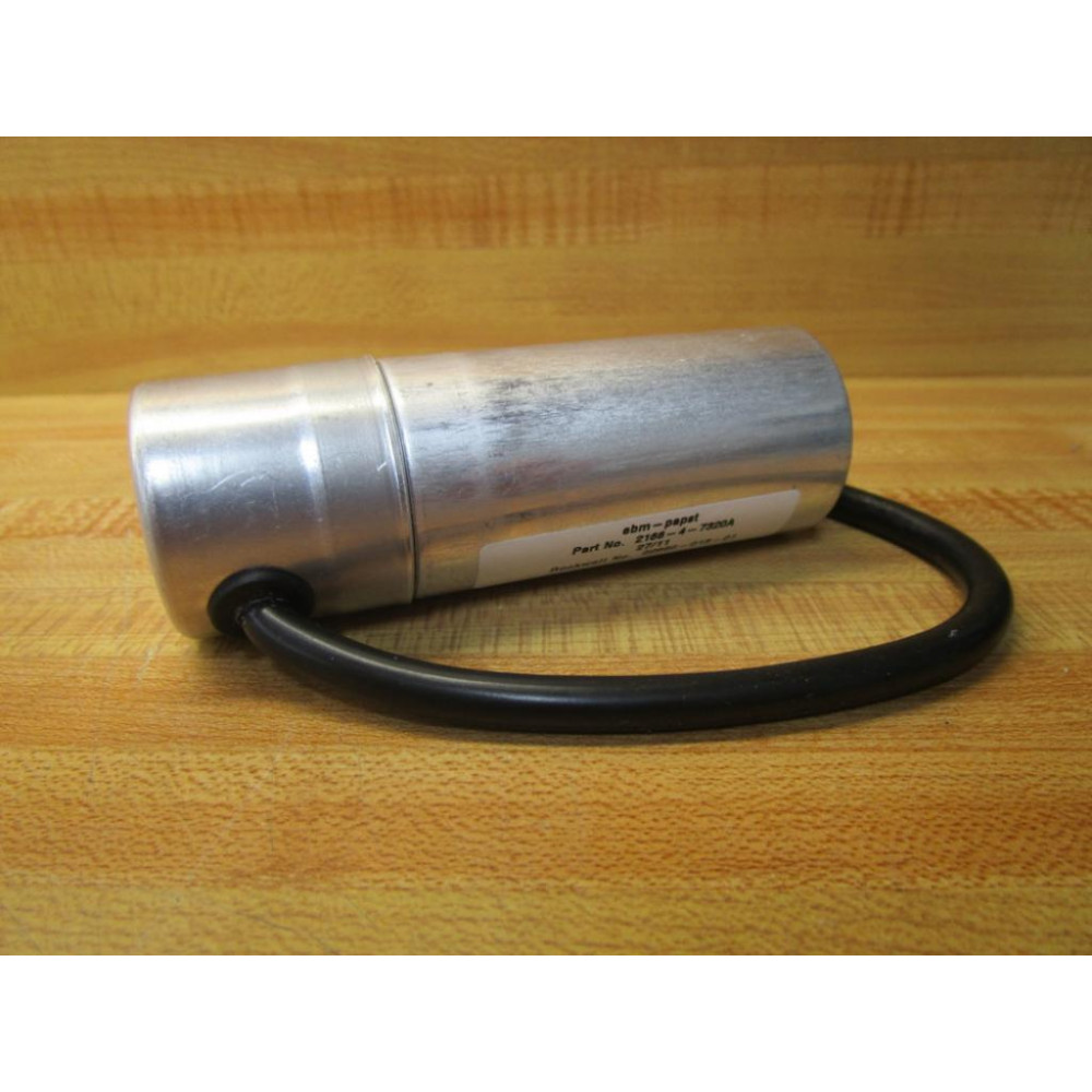 EBM 2166-4-7320A Capacitor 216647320A WSilver Cover - Used EBM 2166-4-7320A Capacitor 216647320A WSilver Cover - Used