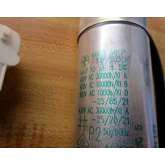 EBM 2166-4-7320A Capacitor 216647320A WSilver Cover - Used