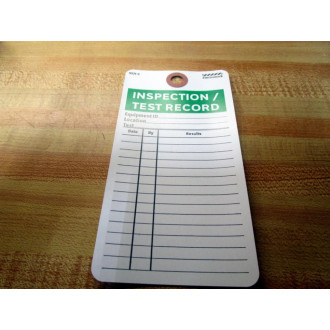Electromark 34022T InspectionTest Record Tag Kit 5521-C (Pack of 24)