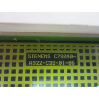 Siemens 6ES5340-3KB42 SIMATIC S5 340 Memory Module - Used