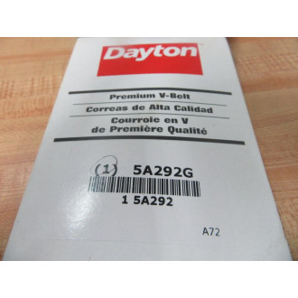 Dayton 5A292G A72 V-Belt 5A292