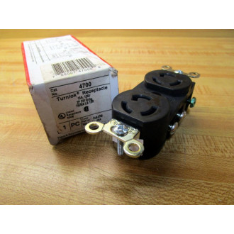 Pass & Seymour 4700 Turnlok Receptacle (Pack of 4)