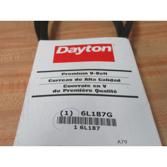 Dayton 6L187G A79 V-Belt 6L187