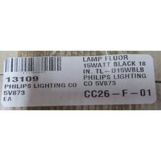 Philips TL-D 15W BLB 1SL Florescent Bulbs TLD15WBLB1SL (Pack of 20)