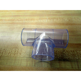 Spears 401-010L 1" Clear PVC Tee 4001.010 (Pack of 4)