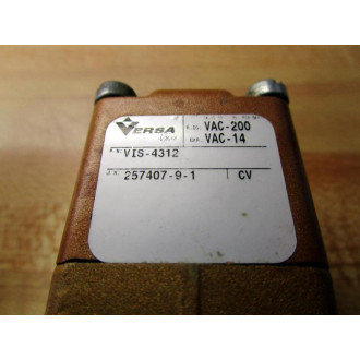 Versa VIS-4312 Valve VIS4312 - Used