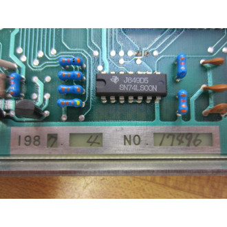 Hitachi BMU-1M-1-A87L-0001-0084 Board A87L-0001-008406C - Used