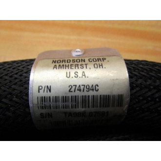 Nordson 274794C Hot Melt Hose - Used