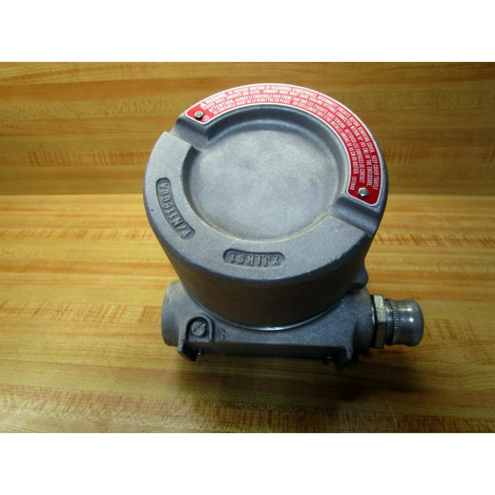 Akron Electric 2441-0022 Explosion Proof Enclosure XJIHS1-6K WO FCEPLT - Used