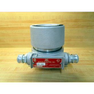 Akron Electric 2441-0022 Explosion Proof Enclosure XJIHS1-6K Dual Conn. - Used