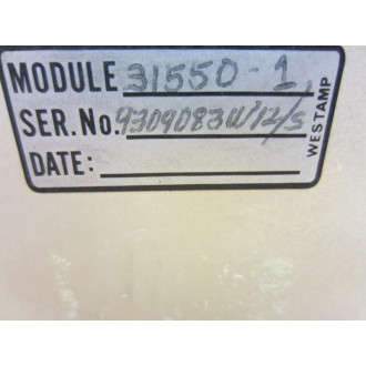 Westamp 31550-1 Transformer Module 315501 - Used