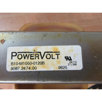 Power Volt B10-M1050-0120B Transformer B10M10500120B - Used