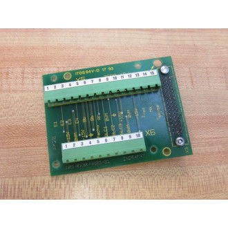 Indramat 109-0730-4A05-01 Circuit Board 109-0730-4B05-01 - Used
