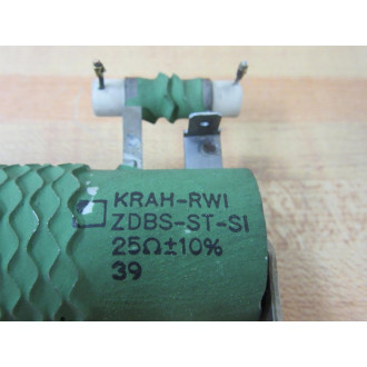 Shanghai Krah Electronics ZDBS-ST-SI Resistor KRAH-RWI 25 D wCapacitor - Used