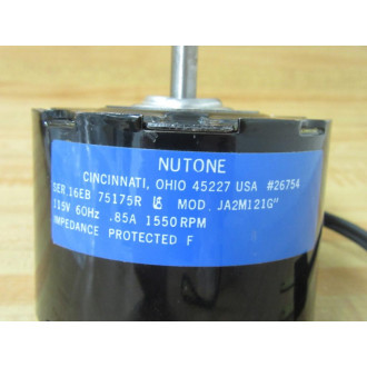 NuTone 26754 Vent Fan Motor JA2M121G - Used