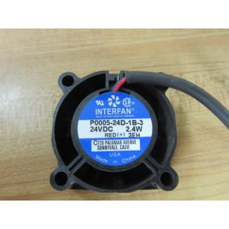 Interfan P0005-24D-1B-3 Axial Fan P000524D1B3 - Used