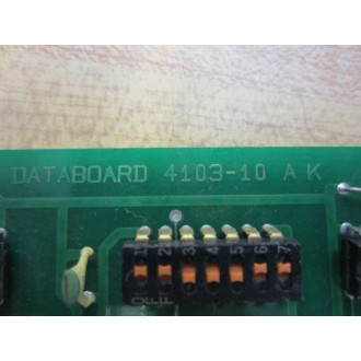 Diab Data 4103-10 Circuit Board 410310 - Used