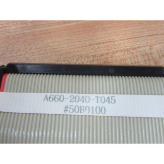 Fanuc A660-2040-T045 Ribbon Cable A6602040T045 50B0100 - Used