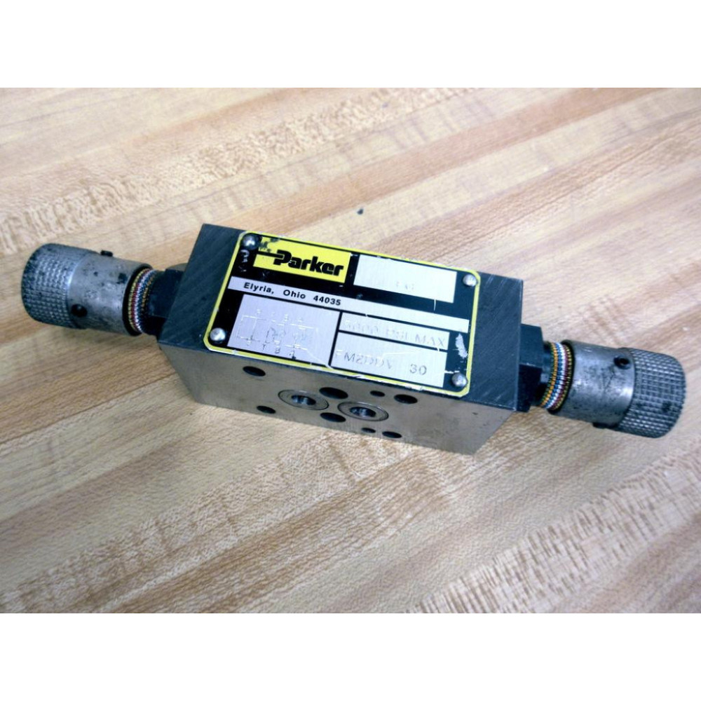 Parker FM2DDV 30 Valve FM2DDV30 - New No Box Parker FM2DDV 30 Valve FM2DDV30 - New No Box