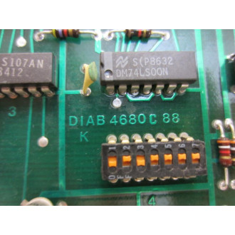 Diab Data 4088-00 NTR-SCAN 16 Board 408800 - Used