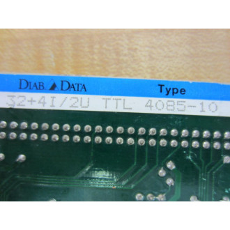 Diab DataDataBoard 4085-10 Circuit Board 408510 - Used