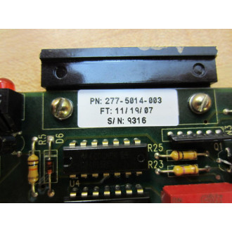 Honeywell 277-5014-003 Trigger Control Board 77-5013-004 - Used