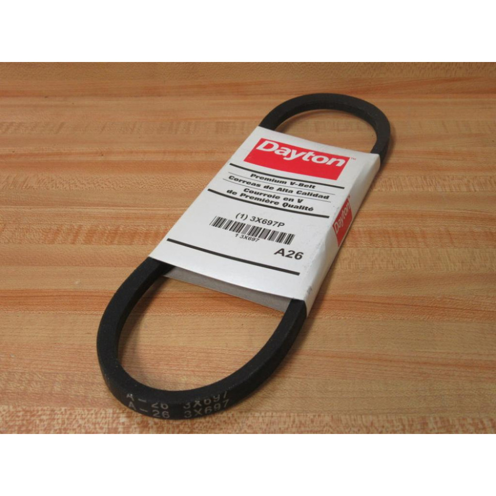 Dayton 3X697P A-26 V-Belt 3X697