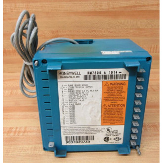 Honeywell RM7895A-1014 Burner Controller RM7895A1014 w221818A - Used