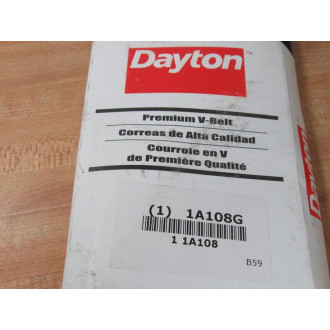 Dayton 1A108G B-59 V-Belt 1A108