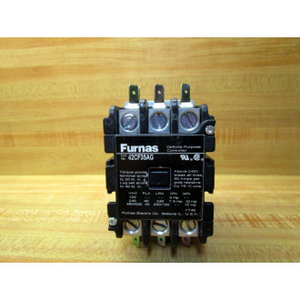 Furnas 42CF35AG Definite Purpose Contactor 480600 40 200160 15HP