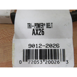 Gates AX26 Tri-Power Belt 9012-2026
