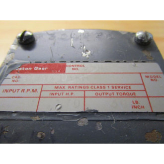 Boston Gear 309A-15-H Gear Reducer 309A15H - Used
