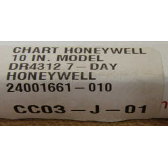 Honeywell 20548113 Chart Paper 24001661-010 (Pack of 100)
