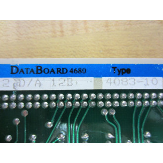 DataBoard 4083-10 Circuit Board 408310 - Used