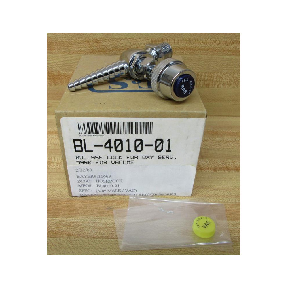 T&S Brass And Bronze Works BL-4010-01 Hose Cock BL401001