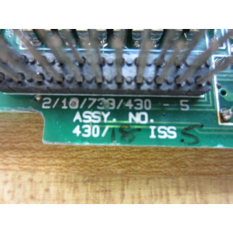 2-10-738-430-5 Circuit Board 430-18 - Used