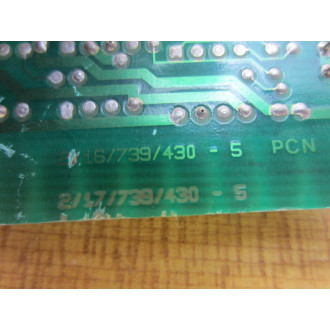 2-10-738-430-5 Circuit Board 430-18 - Used