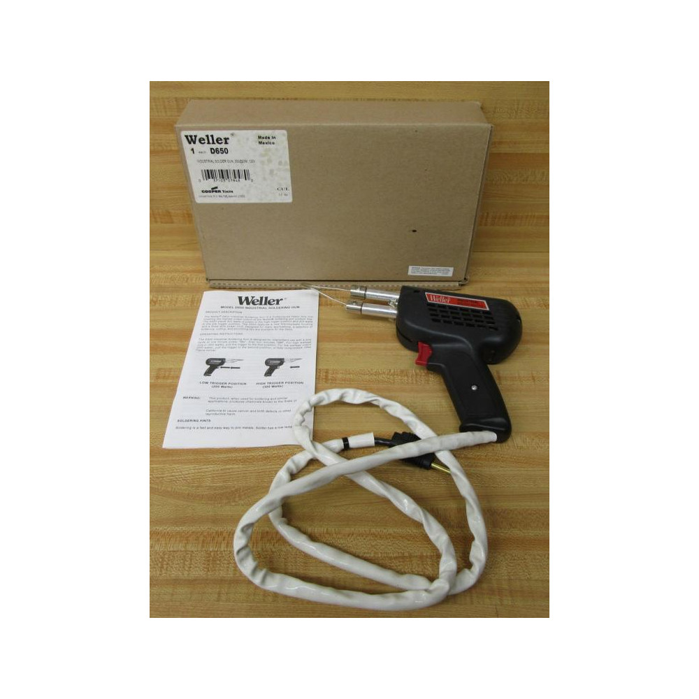 Cooper Tools D650 Weller Solder Gun