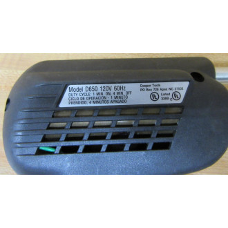 Cooper Tools D650 Weller Solder Gun