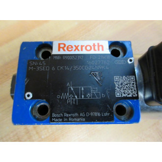 Rexroth Bosch M-3SED 6 CK14350CG24N9K4 Poppet Directional Valve R900052392 - New No Box