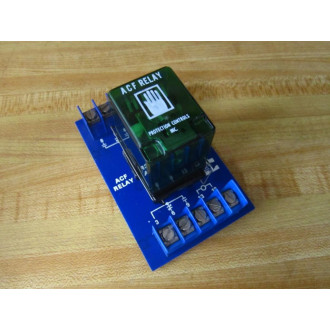 Protection Controls ACF Relay Socket Board wRelay - New No Box