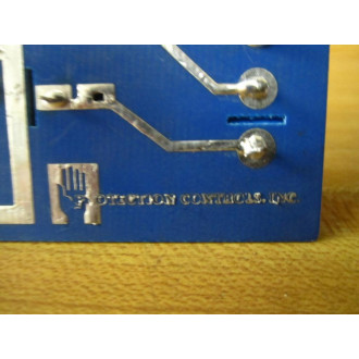 Protection Controls ACF Relay Socket Board wRelay - New No Box