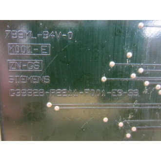 Siemens 6FM1470-3BA20 Display Module WF470 - Used