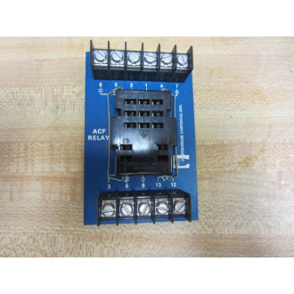 Protection Controls ACF Relay Socket Board - Used