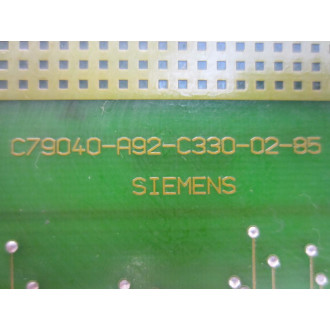 Siemens 6ES5756-0AA11 Circuit Board 6ES57560AA11 - Used