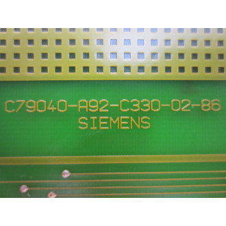 Siemens 6ES5756-0AA11 Circuit Board 6ES57560AA11 - Used