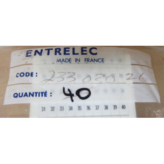 ABBEntrelec 23303026 Terminal Markers (Pack of 40) - New No Box
