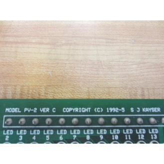 Kayser PV-2 Circuit Board PV2 - Used