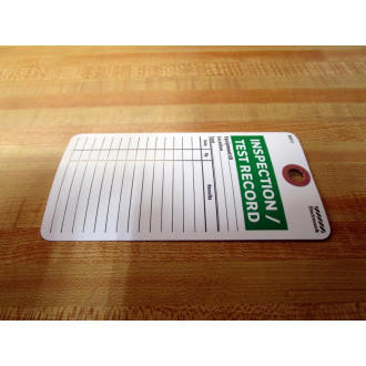 Electromark 34022T InspectionTest Record Tag Kit 5521-C (Pack of 25)